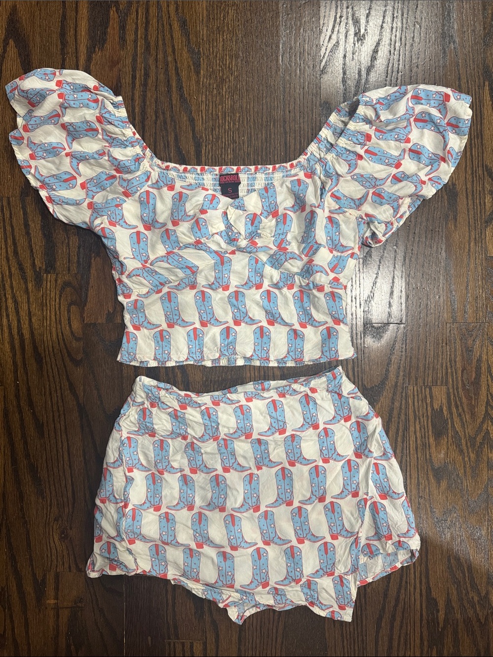 Rock n Roll Denim Matching Set